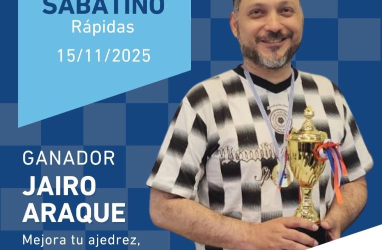 Entre paridad y sorpresas, Jairo Araque brilló en el Sabatino de Nau64