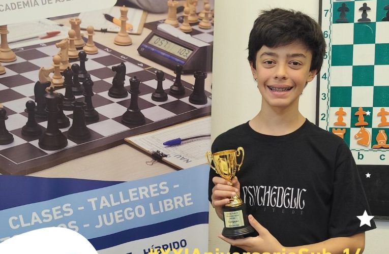 Matteo Reyes se llevó el XXI Aniversario sub-14 de Nau64
