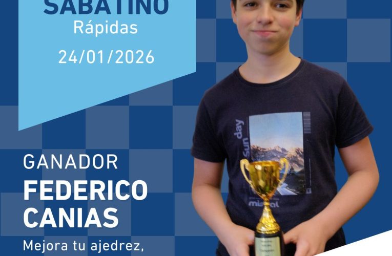 Victoria Contundente de Federico Canias en el Torneo Sabatino de Nau64